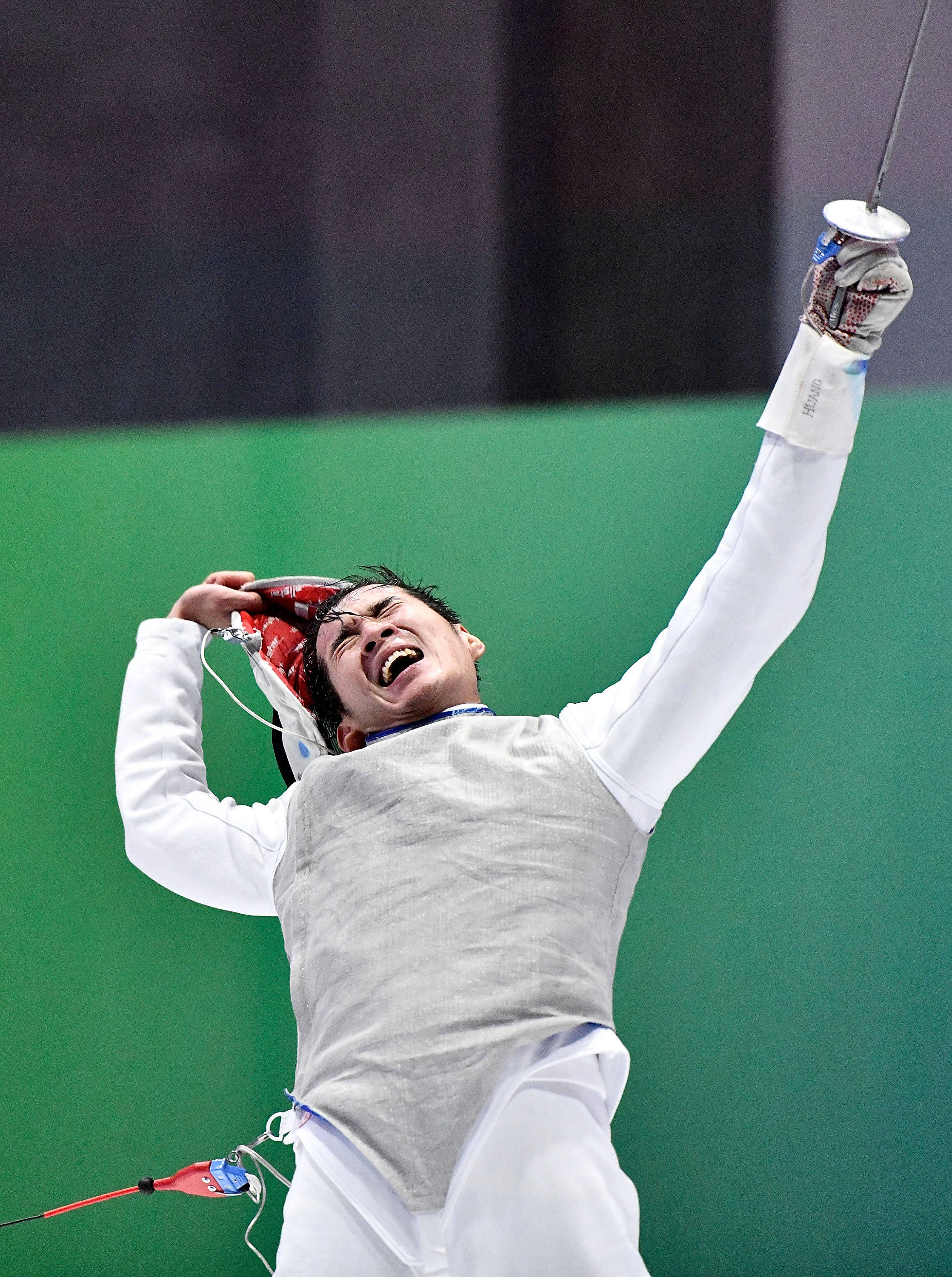 瑞典选手在击剑项目中夺得银牌 瑞典选手在击剑项目中夺得银牌