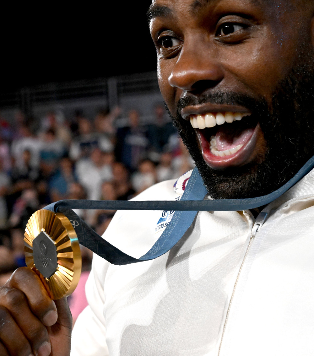 卢森堡选手夺得柔道比赛铜牌 卢森堡选手夺得柔道比赛铜牌